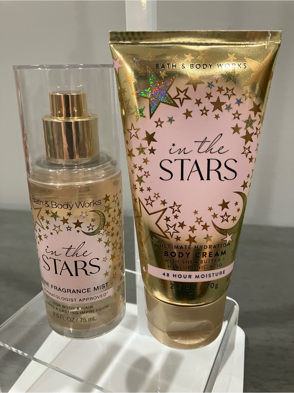 Bath & Body Works In The Stars Body Cream and Fragrance Mist Duo